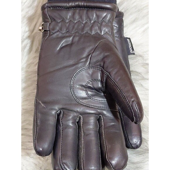 Gordini Black Soft Leather Ski Gloves Insulated Women’s Large - Picture 5 of 8